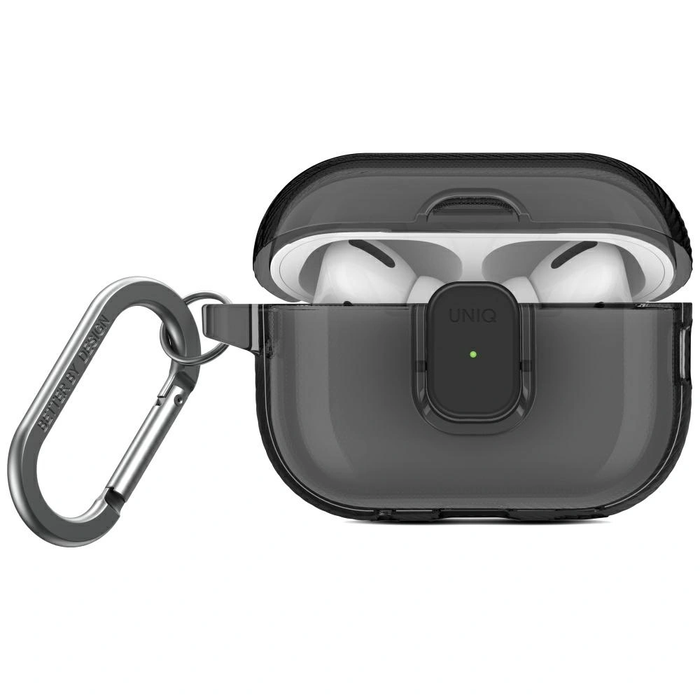 UNIQ Glase Pro Apple AirPods Pro 2 Lock Case smoke