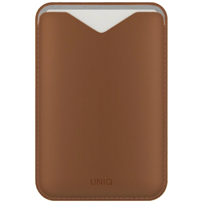 UNIQ Lyden Evo magnetic wallet with stand function caramel