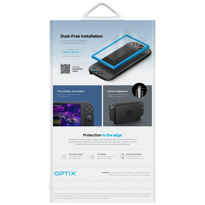 UNIQ Optix Matte Nintendo Switch 2