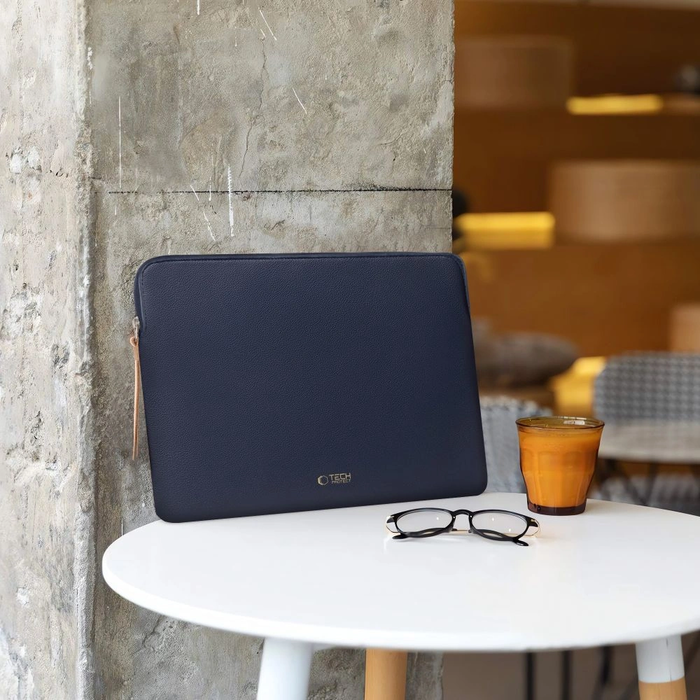 Tech-Protect Fleece Laptop 13-14 Navy Blue