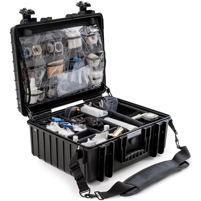 B&W International Type 6000 Camera Hard Case Black (6000/B/RPD)