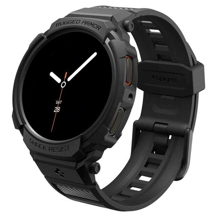Spigen Rugged Armor Pro Samsung Galaxy Watch 8 / 9 44mm Matte Black