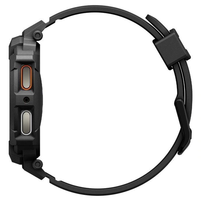 Spigen Rugged Armor Pro Samsung Galaxy Watch 8 / 9 44mm Matte Black