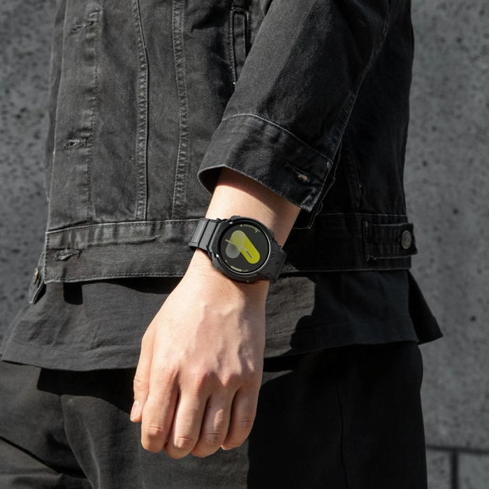 Spigen Rugged Armor Pro Samsung Galaxy Watch 8 / 9 44mm Matte Black