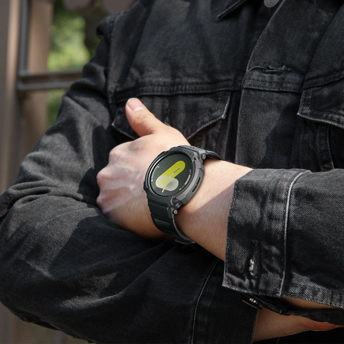 Spigen Rugged Armor Pro Samsung Galaxy Watch 8 / 9 44mm Matte Black