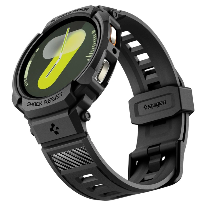 Spigen Rugged Armor Pro Samsung Galaxy Watch 8 / 9 40mm Matte Black