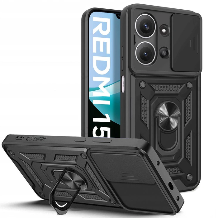 Tech-Protect Camshield Pro Xiaomi Redmi 15c 4G / Poco C85 4G Black