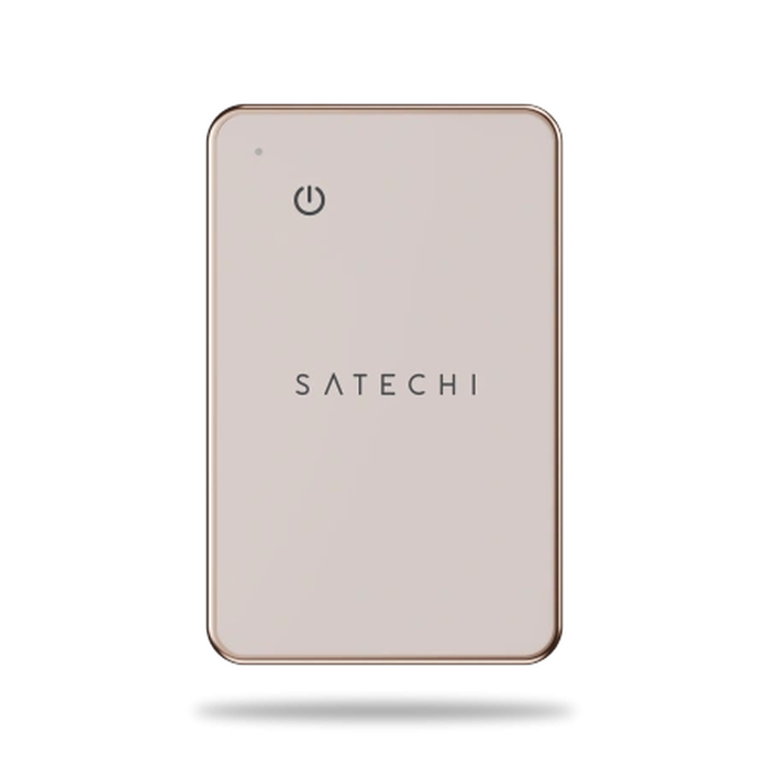 Satechi FindAll Wallet Card compatible with Apple Find My (desert rose)