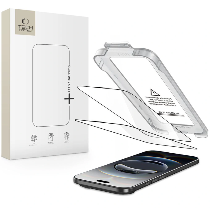 Tech-Protect Quick Set+ Apple iPhone Air Black [2 PACK]