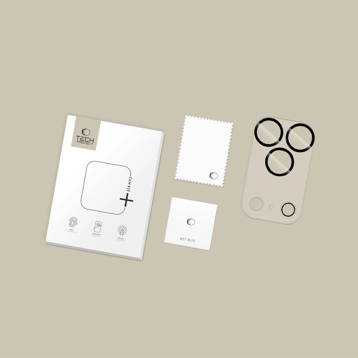 Tech-Protect Cam Fit+ Apple iPhone 17 Pro Max Clear