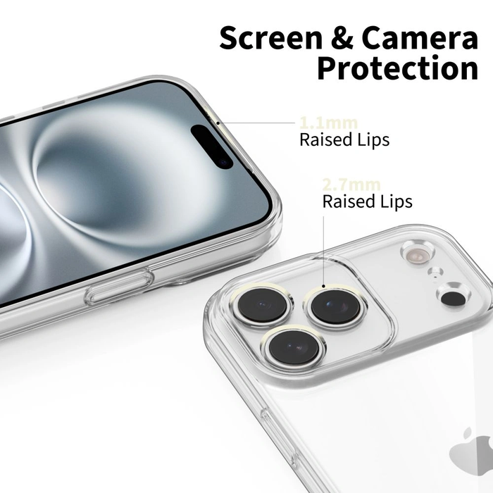 Tech-Protect FlexAir Apple iPhone 17 Pro Max Clear