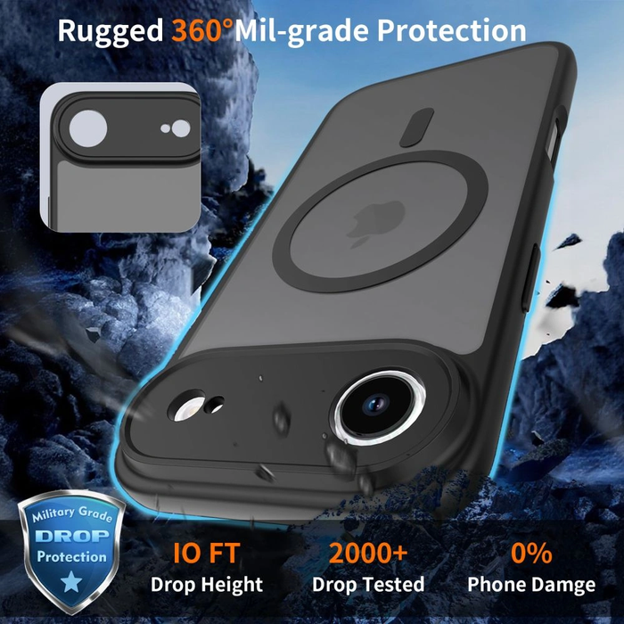 Tech-Protect BasicMag MagSafe Apple iPhone Air Matte Black