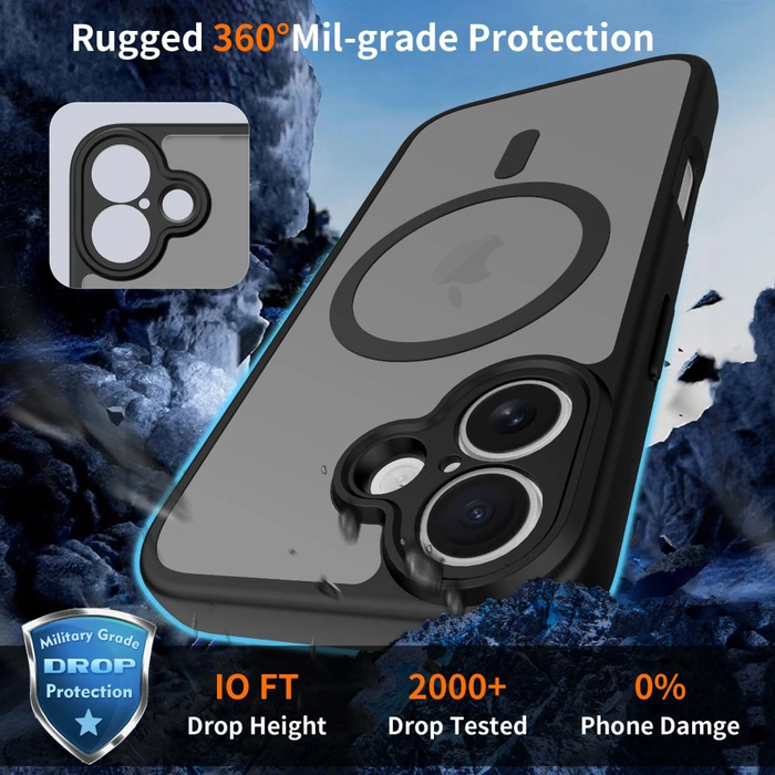 Tech-Protect BasicMag MagSafe Apple iPhone 17 Matte Black