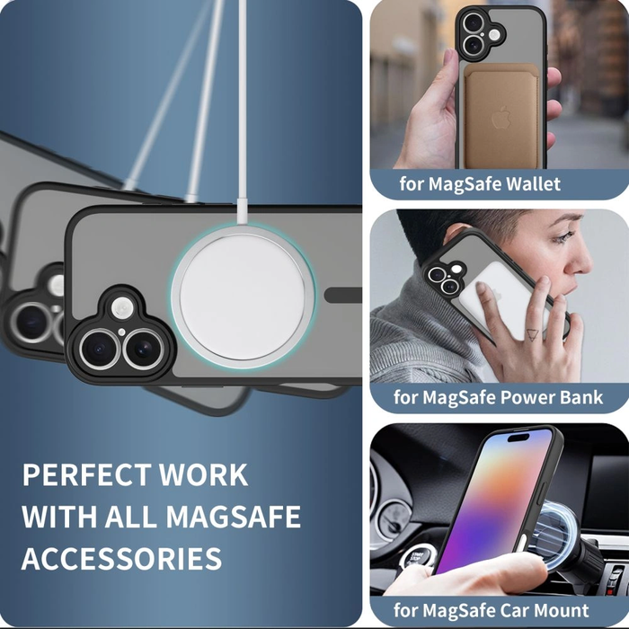 Tech-Protect BasicMag MagSafe Apple iPhone 17 Matte Black