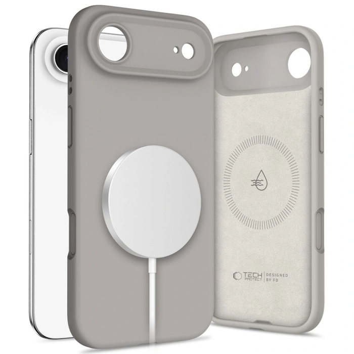 Tech-Protect Silicone MagSafe Apple iPhone Air Stone Grey