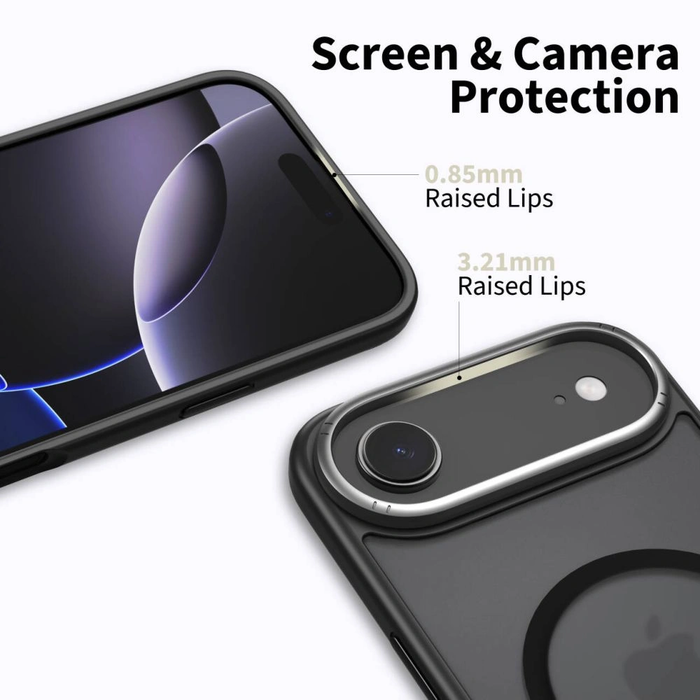 Tech-Protect MagEdge MagSafe Apple iPhone Air Matte Black/gunmetal
