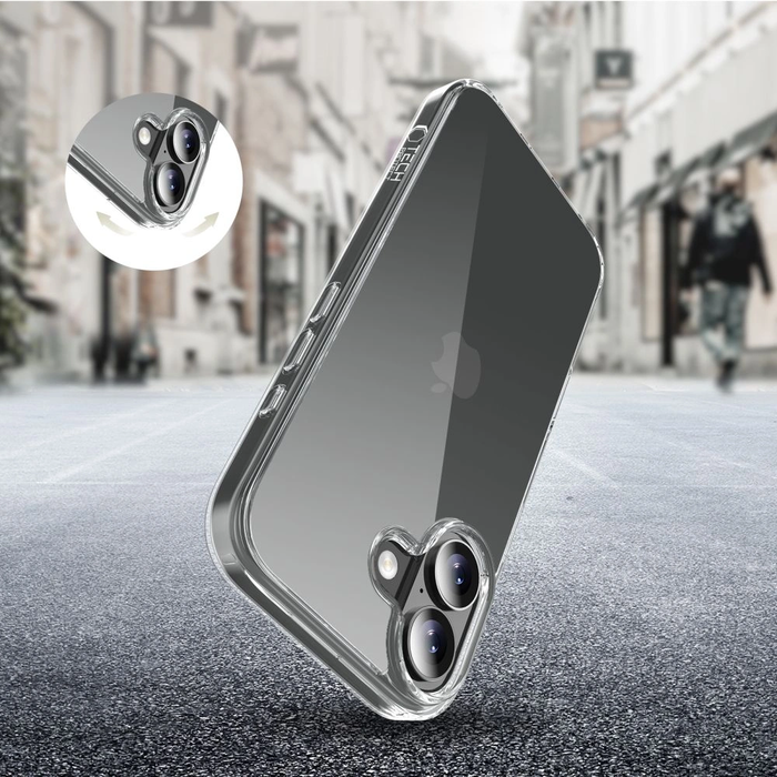 Tech-Protect Flexair Hybrid Apple iPhone 17 Clear