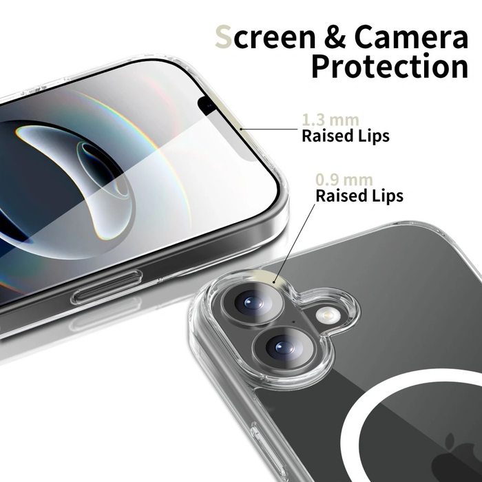 Tech-Protect Flexair Hybrid MagSafe Apple iPhone 17 Clear