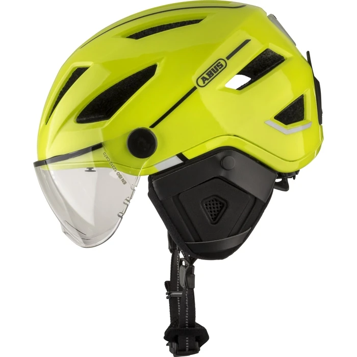 ABUS Pedelec 2.0 ACE Signal Yellow - Size M (52–57 cm) - Urban / Pedelec Helmet