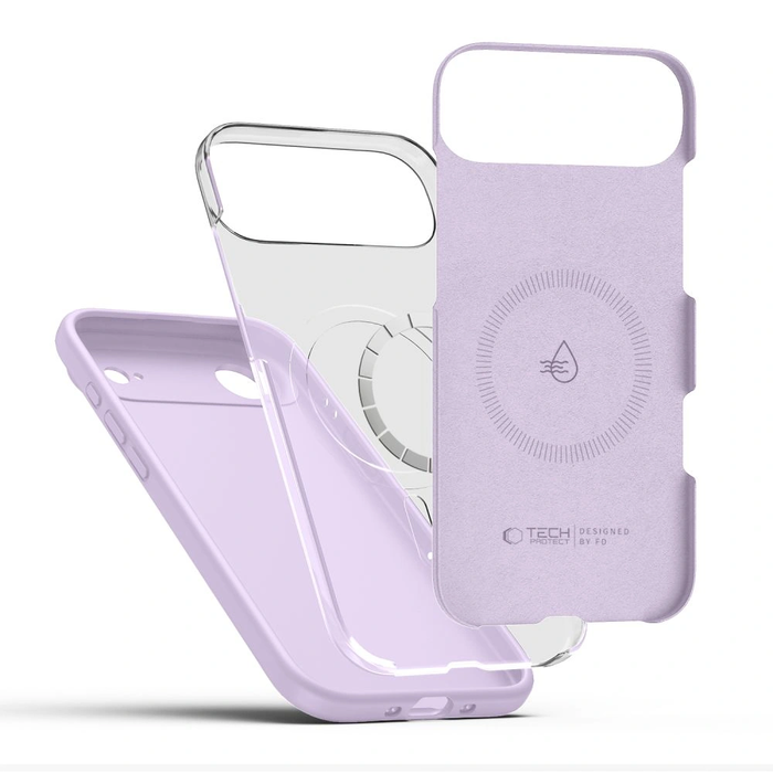Tech-Protect Silicone MagSafe Apple iPhone Air Mauve