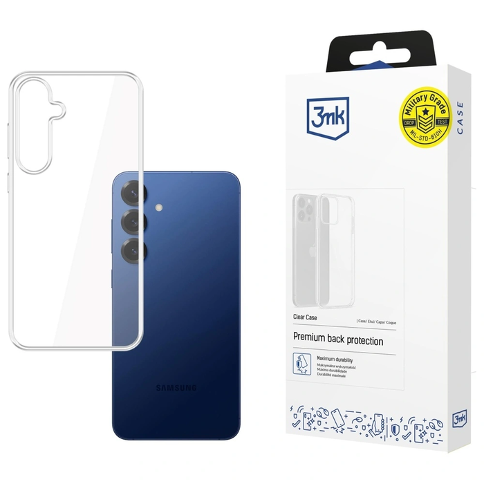 3MK Clear Case Samsung Galaxy S25 FE
