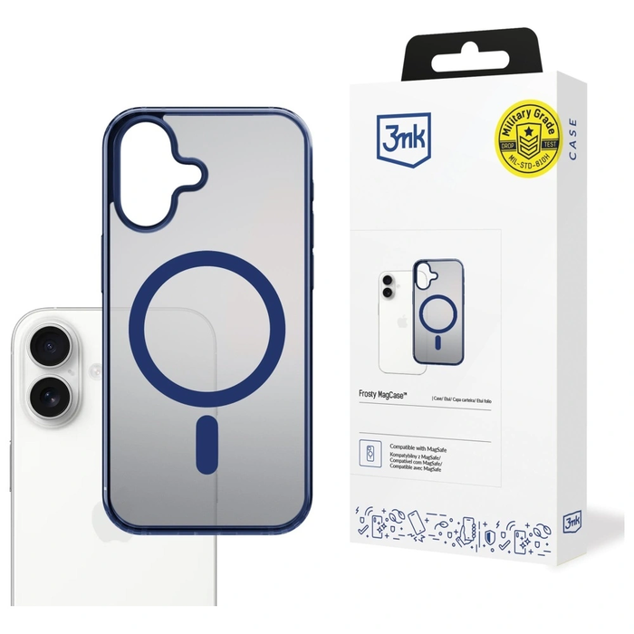 3MK Frosty MagCase Apple iPhone 17 blue