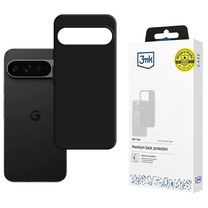 3MK Matt Case Google Pixel 10 Pro XL black