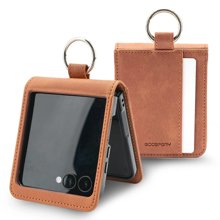Mercury Basic Diary Samsung Galaxy Z Flip7 light brown