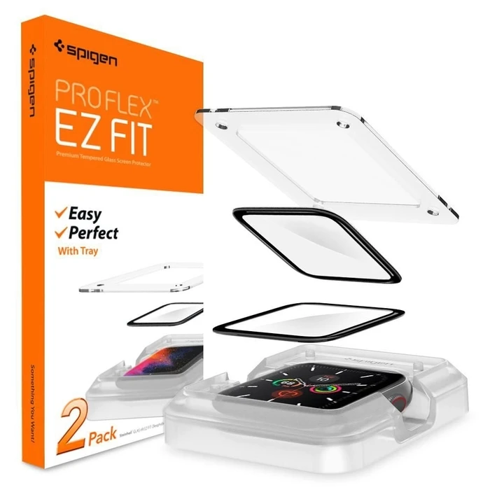 Hybrid glass Spigen Proflex ez Fit Apple Watch 4/5/6/7/8/9/SE 44/45mm