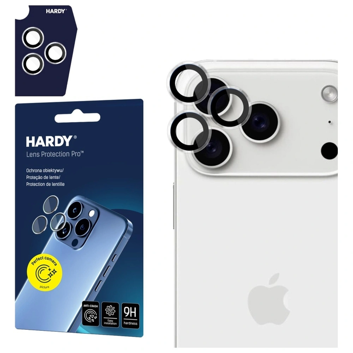 3MK HARDY Lens Protection Pro Apple iPhone 17 Pro /17 Pro Max clear
