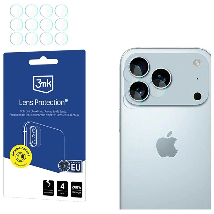 3MK Lens Protection Apple iPhone 17 Pro [4 PACK]