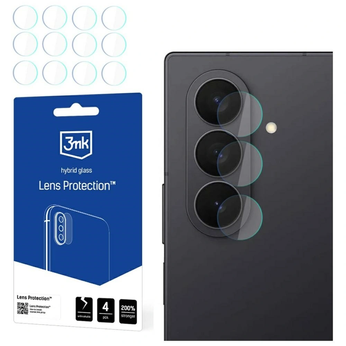 3MK Lens Protection Samsung Galaxy Z Fold7 [4 PACK]