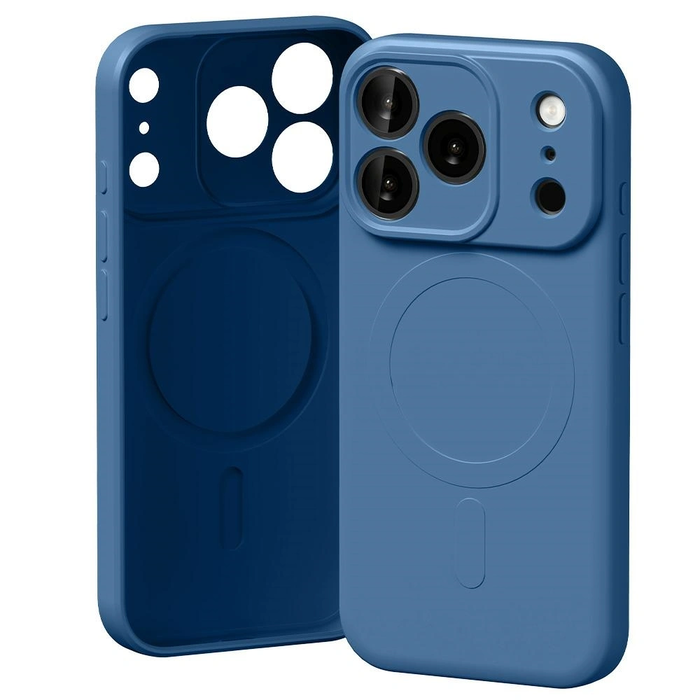 Mercury Semi-Silicone MagSafe Apple iPhone 17 Pro blue