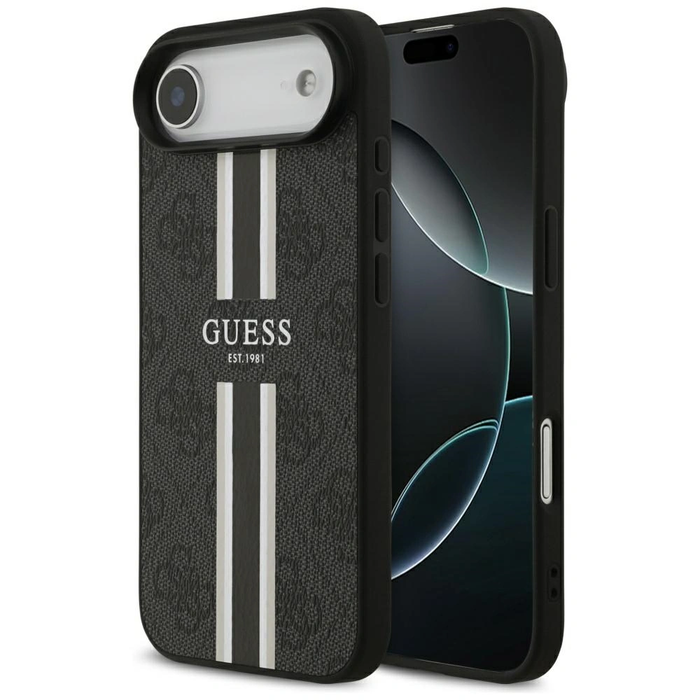 Guess 4G Printed Stripes MagSafe Apple iPhone Air black