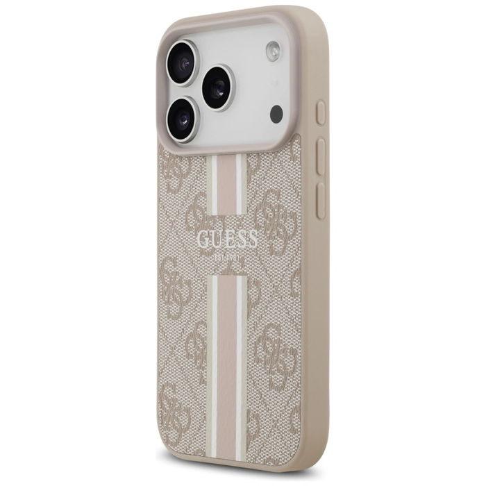 Guess 4G Printed Stripes MagSafe Apple iPhone 17 Pro pink