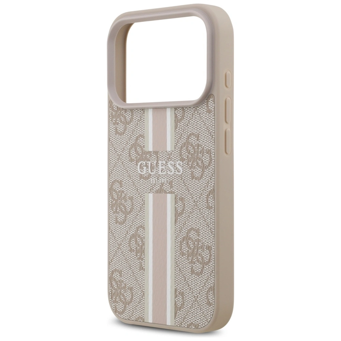 Guess 4G Printed Stripes MagSafe Apple iPhone 17 Pro pink