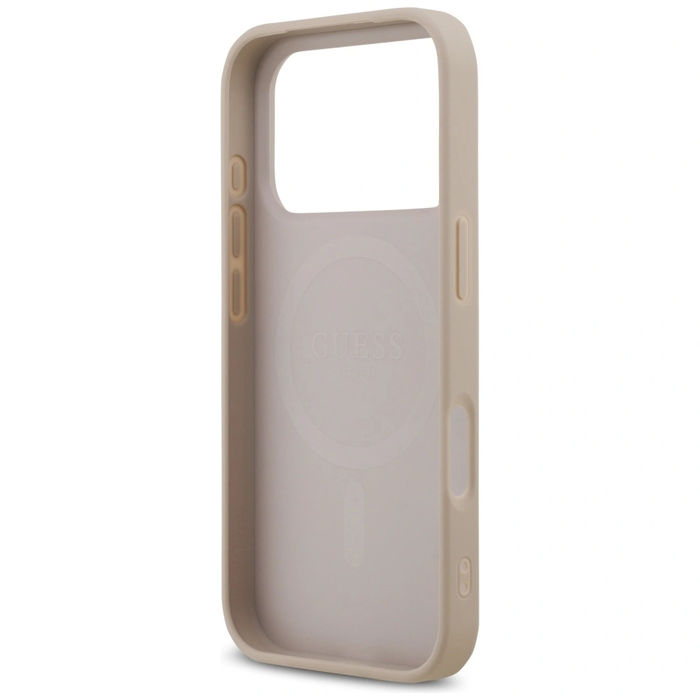Guess 4G Printed Stripes MagSafe Apple iPhone 17 Pro pink