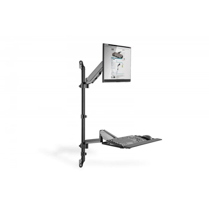 Βάση Monitor Digitus Wall Lcd+Keyboard Da-90372