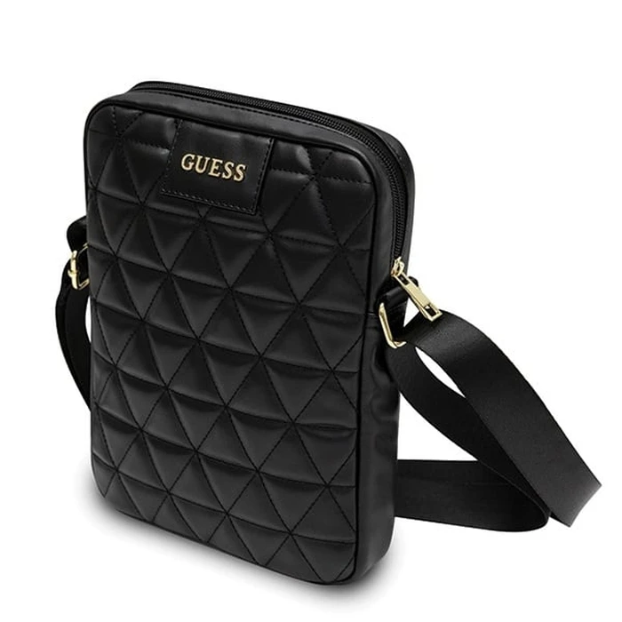 Guess GUTB10QLBK 10" black Quilted Tablet Bag