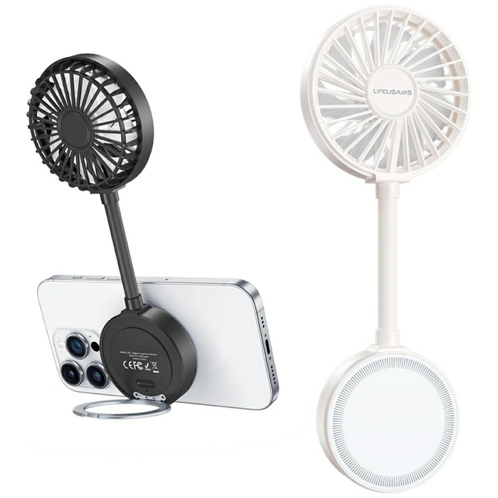 USAMS LiFE Mini Pocket Fan LU02 white