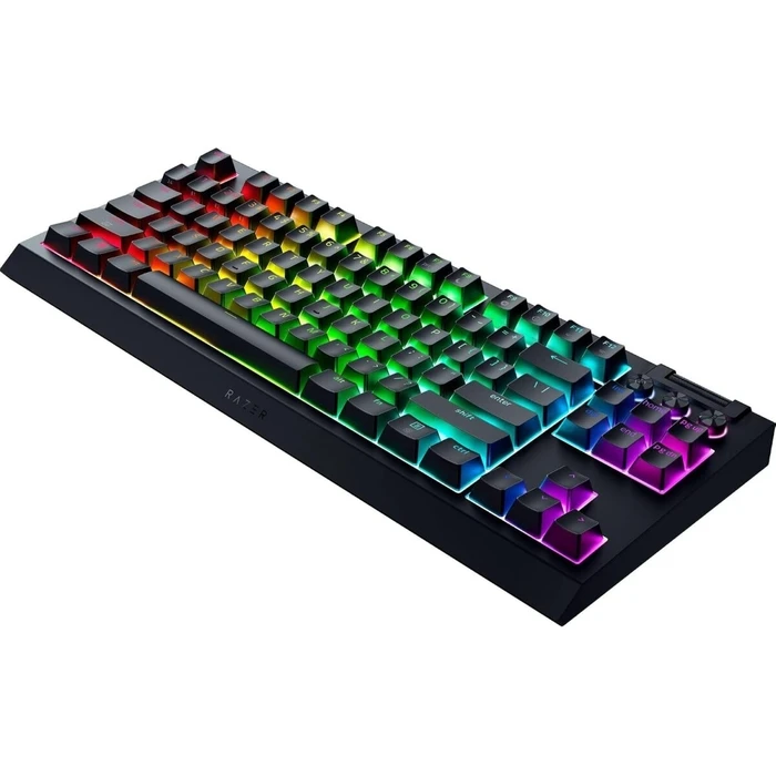 RAZER BlackWidow V4 TKL HYPERSPEED (UK) - RGB Ασύρματο Hot‑Swap Πληκτρολόγιο - Razer Orange (Tactile)