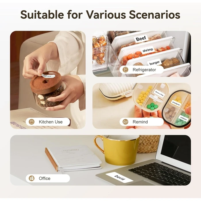 Θερμικός Εκτυπωτής Αποδείξεων Niimbot H1S 0.5-INCH BEIGE