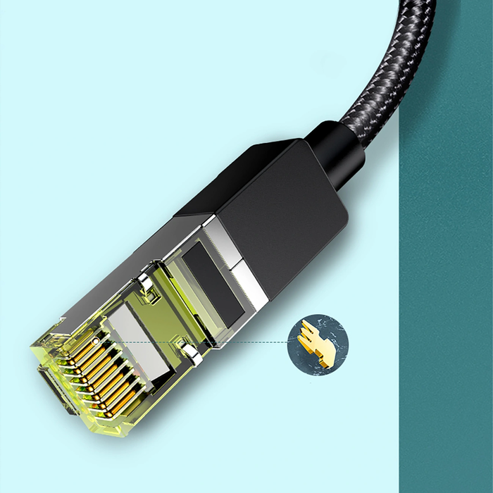 UGREEN NW150 30791 Ethernet RJ45 Cat 7 10Gbps 10m black cable