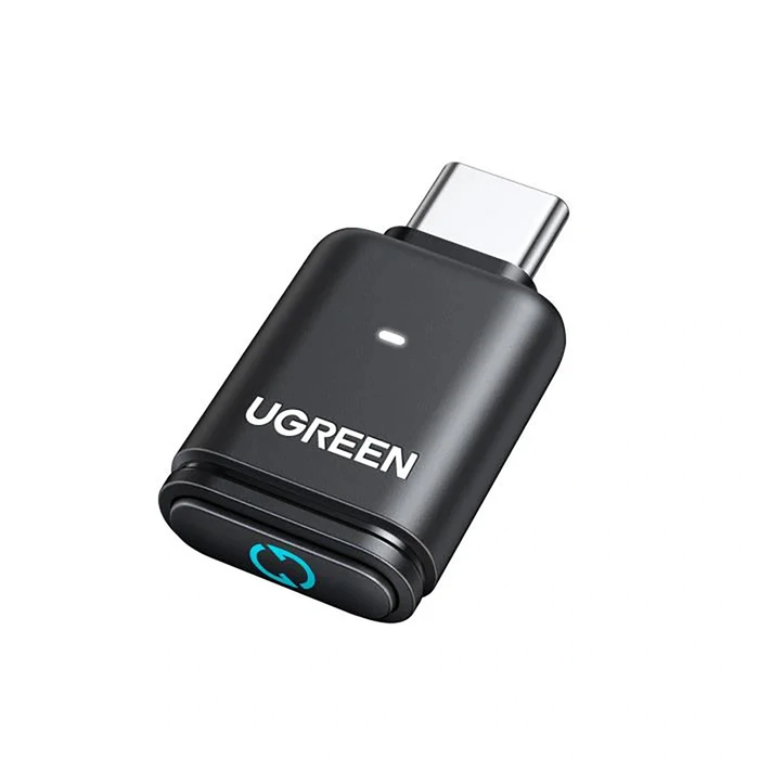 UGREEN BT501 USB-C Audio Adapter Bluetooth 5.3 with aptX Transmitter Black