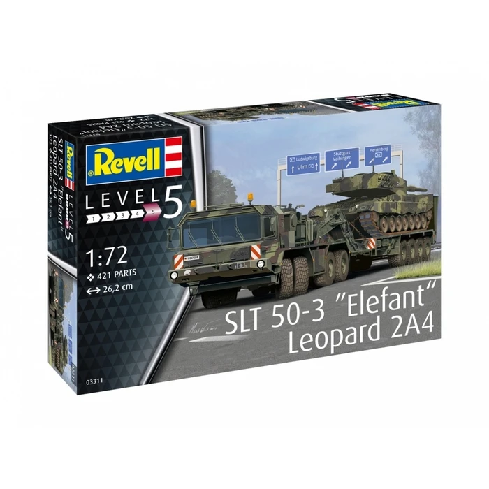 Φιγούρα Μοντελισμού Revell SLT 50-3 Elefant + Leopard 2A4