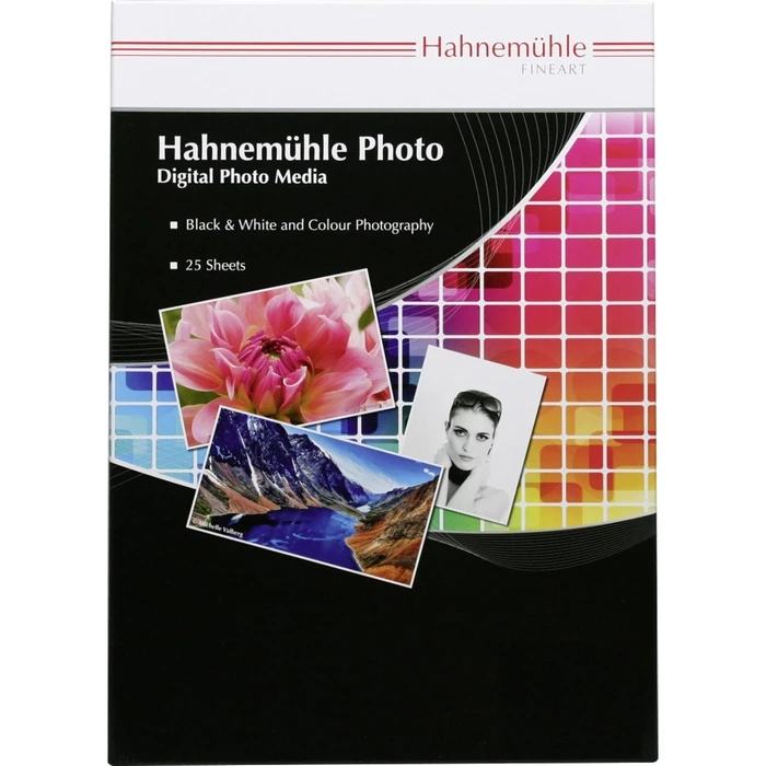 Hahnemuhle Photo Glossy Photo Paper A4 (21x30 cm) 260 g/m² for Inkjet Printers - 25 Sheets (10641920)