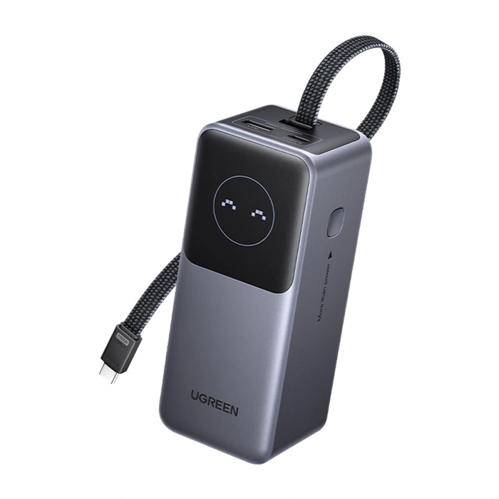 UGREEN PB723 Power Bank 20000mAh USB-A, 2xUSB-C 130W gray