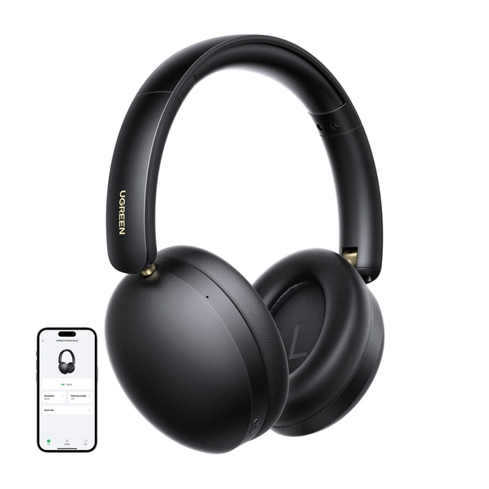 UGREEN Studio Max2 Wireless Over-Ear Headphones Bluetooth 5.4 Black