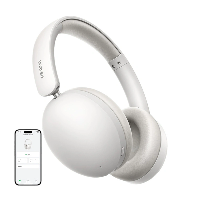 UGREEN Studio Max2 Wireless Over-Ear Headphones Bluetooth 5.4 White