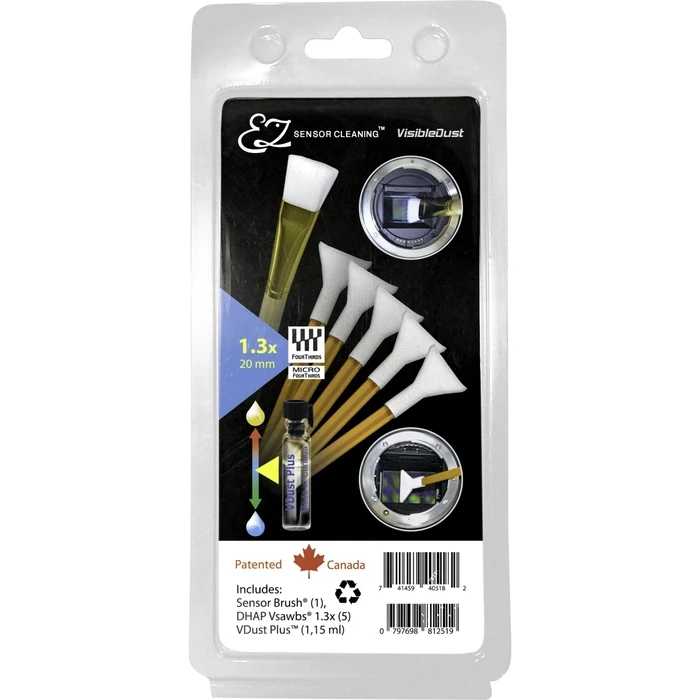 Visible Dust EZ Plus Kit Vdust 1.3 Sensor Cleaning Kit